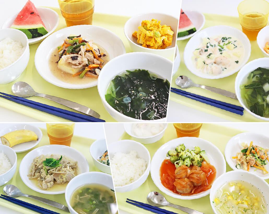 みらいのもり保育園園内の調理室でつくる おいしい給食と手づくりのおやつ